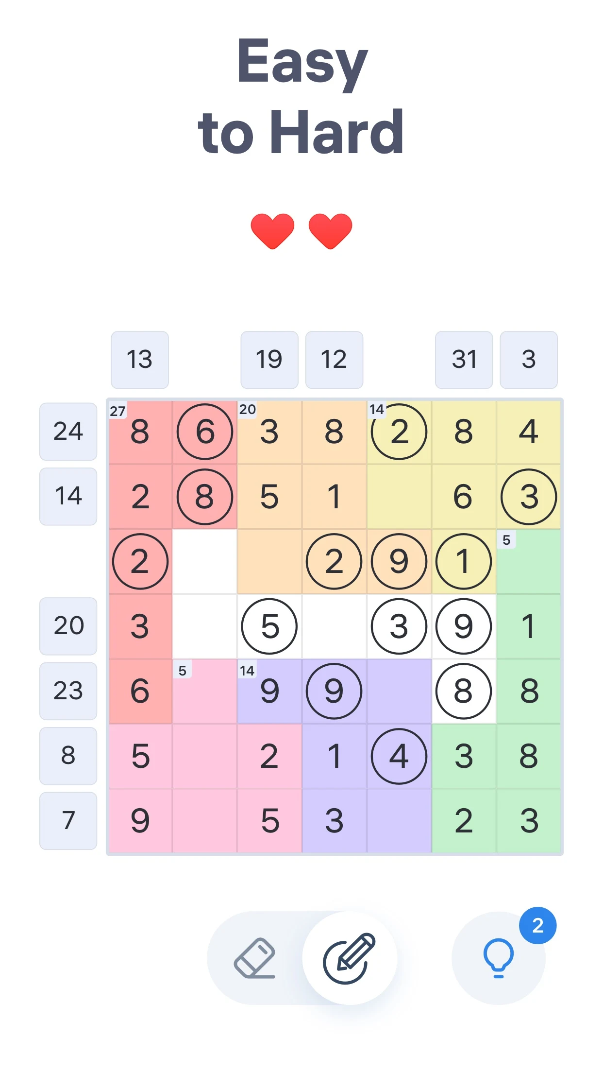 Number Sums - Numbers Game screenshot